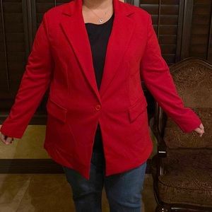 Brand New Red Blazer w/out tags, 2X